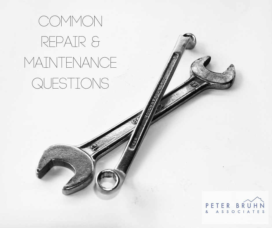 Common Repair & Maintenance Questions